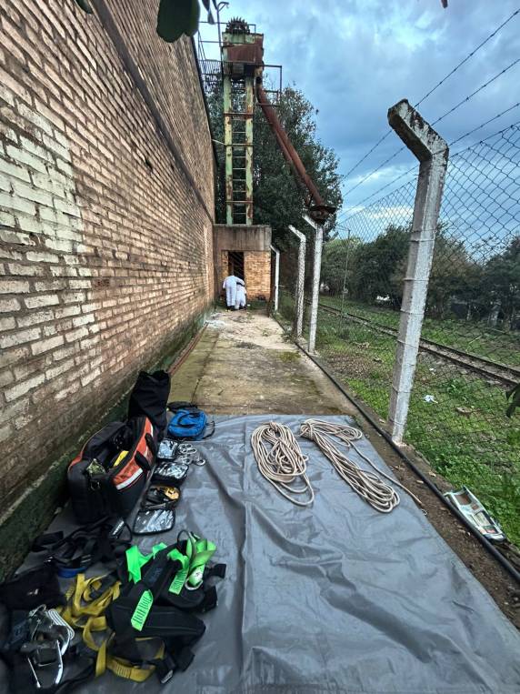 Corpo de Bombeiros resgata cachorro de fosso em Giruá sob ataque de abelhas - foto 3