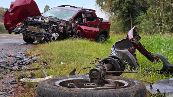 Grave acidente de trânsito é registrado na BR-386 em Carazinho - foto 5