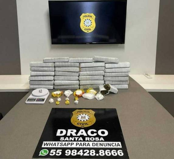 A operação faz parte das ações de combate ao tráfico de drogas e ao crime organizado na região.