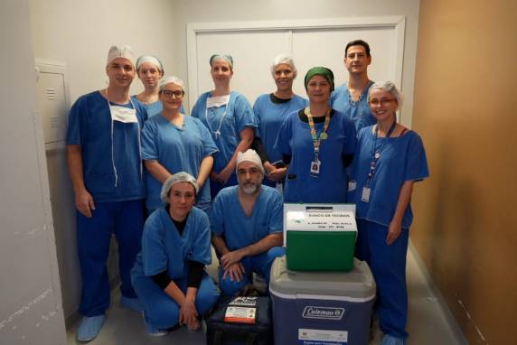 Procedimento reforça a importância da doação de órgãos e tecidos