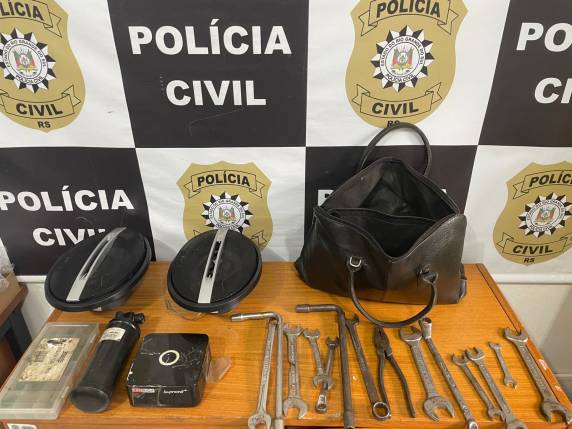 Objetos subtraídos foram recuperados e serão devolvidos às vítimas