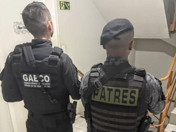 GAECO/MPRS apoia operação do MPSC contra lavagem de dinheiro e jogos de azar nos dois Estados - foto 4