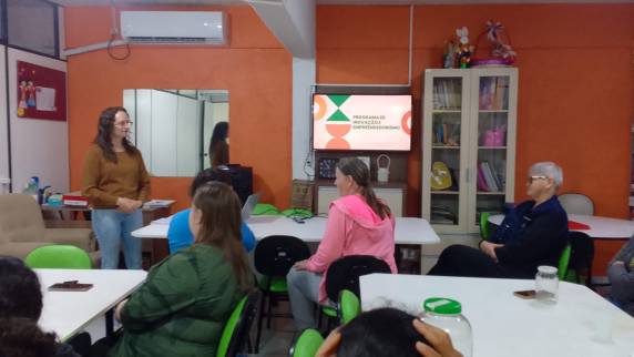 Acadêmica desenvolve projeto de inovação e empreendedorismo no CRAS de Boa Vista do Buricá - foto 2