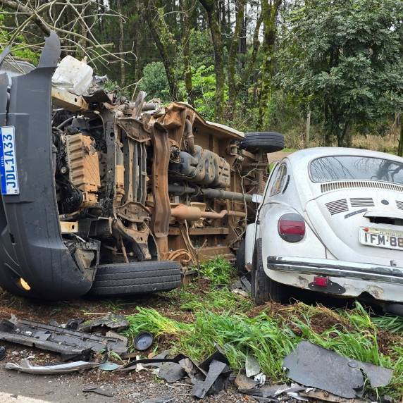 Grave acidente deixa uma vítima fatal na RSC-153 - foto 3