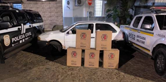 Homem é detido com 12 caixas de cigarros estrangeiros durante Operação Protetor de Divisas e Fronteiras