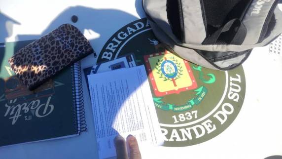 Suspeito foi localizado com os pertences da vítima e possui extensa ficha criminal