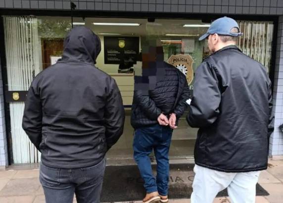Após os trâmites legais, o mesmo foi encaminhado ao presídio regional de Passo Fundo