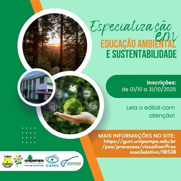 Curso será ofertado na modalidade EaD pelo Polo Universitário Federal de Três de Maio em parceria com a Unipampa