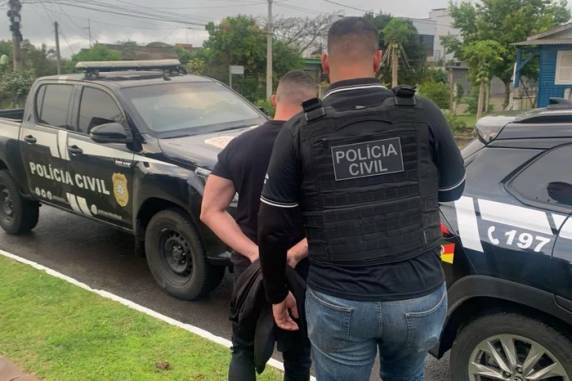 Foram cumpridos cinco mandados de prisão preventiva nas cidades de Portão, Dois Irmãos, Sapiranga e Rolante
