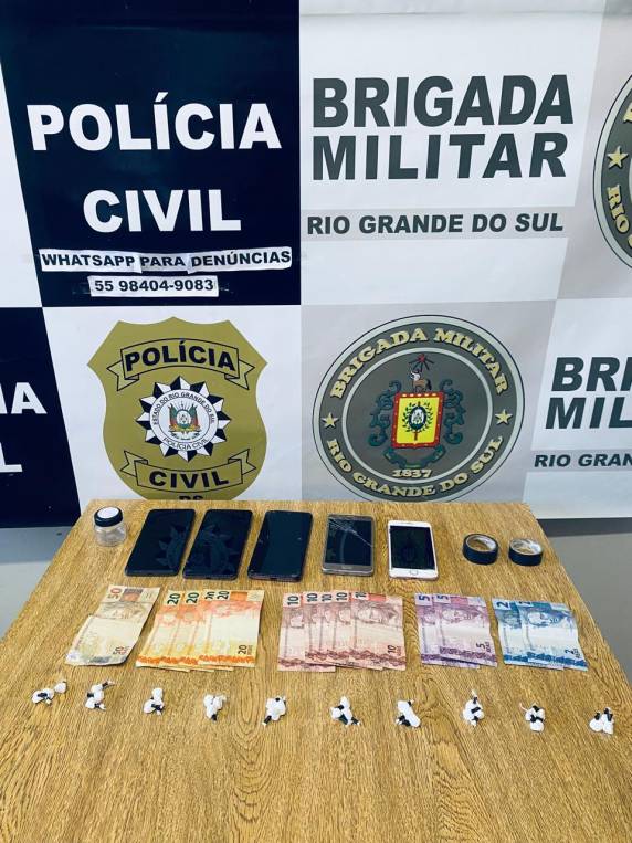 Cinco pessoas são presas em operação conjunta da Polícia Civil e Brigada Militar em Três de Maio - foto 2