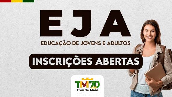 Interessados a partir de 15 anos podem se inscrever na Escola Germano Dockhorn para concluir o Ensino Fundamental ou iniciar o processo de alfabetização.