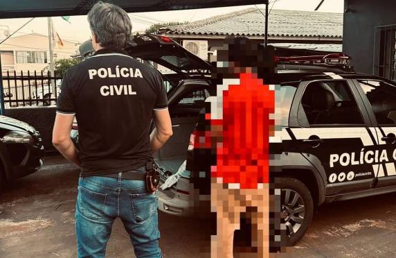 Durante cumprimento de mandado de busca, Polícia Civil encontrou cocaína e o suspeito confessou ser autor de agressões brutais contra duas mulheres, ocorridas em 12 de outubro.