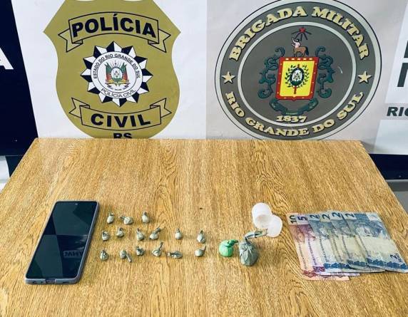 Investigações da Polícia Civil com apoio da Brigada Militar resultam em duas prisões nesta sexta-feira (24)