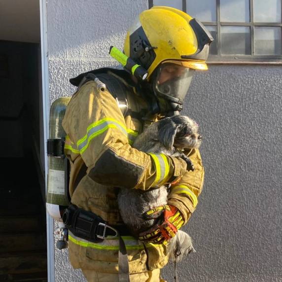 Incêndio atinge apartamento no centro de Carazinho - foto 2