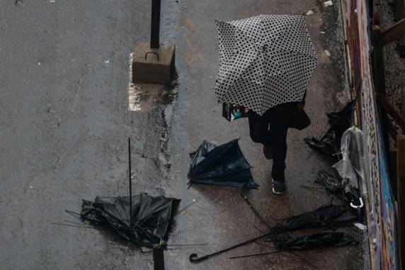 Bloqueios em rodovias, destelhamentos e queda de árvores: ciclone extratropical provoca estragos no RS - foto 2
