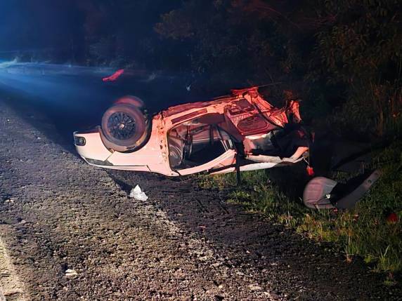 Acidente com duas mortes e dois feridos na RSC-287 em Itacolomi - foto 2