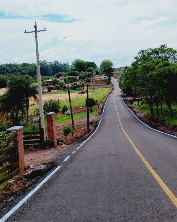 Pavimentação entre Linha Palmeiras e Linha Alpargatas é concluída, em Boa Vista do Buricá - foto 5