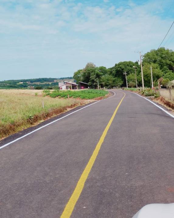 Pavimentação entre Linha Palmeiras e Linha Alpargatas é concluída, em Boa Vista do Buricá - foto 2
