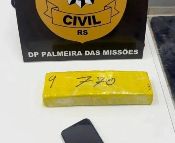 Agente penitenciário é preso em flagrante com maconha ao tentar entrar no presídio de Palmeira das Missões