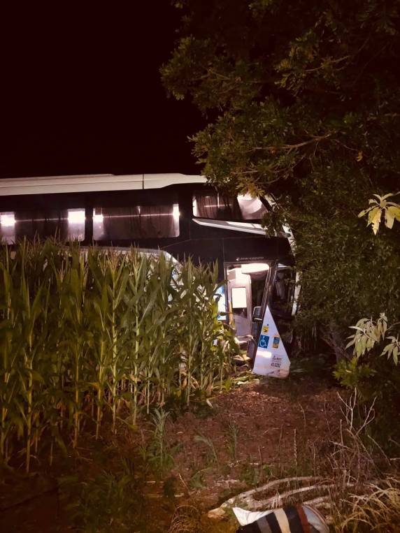 Grave colisão entre carro e ônibus deixa motorista morto na ERS-406 - foto 3