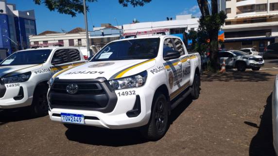 Brigada Militar de Três de Maio recebe nova viatura semi-blindada - foto 2