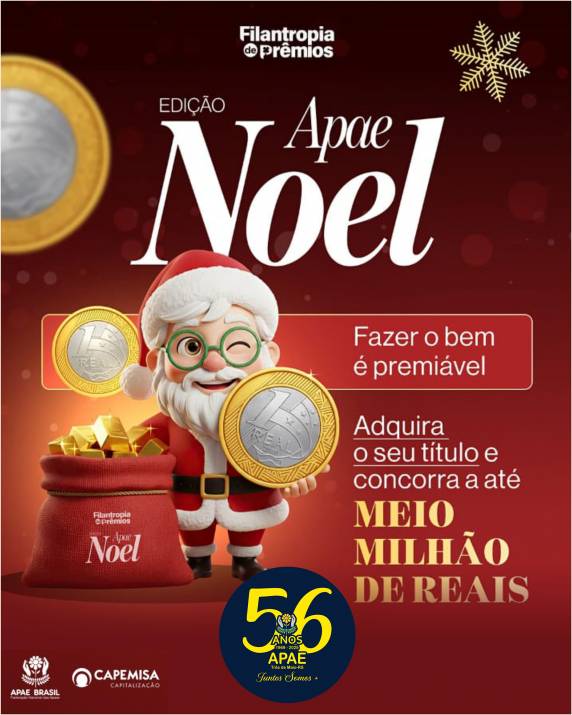 Campanha ocorre por meio da aquisição de títulos de capitalização da modalidade filantropia premiável, e premiação chega a R$ 500 mil