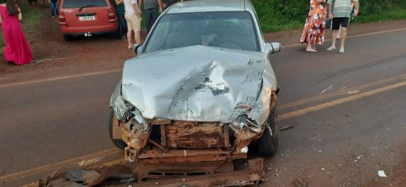 Colisão envolvendo carro, motocicleta e utilitário deixa cinco feridos na RS-307 - foto 3