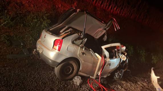 Acidente de trânsito deixa cinco feridos no interior de Nonoai - foto 2