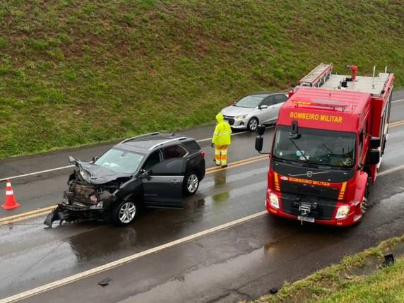 Colisão frontal é registrada na BR-386 entre Carazinho e Santo Antônio do Planalto - foto 2