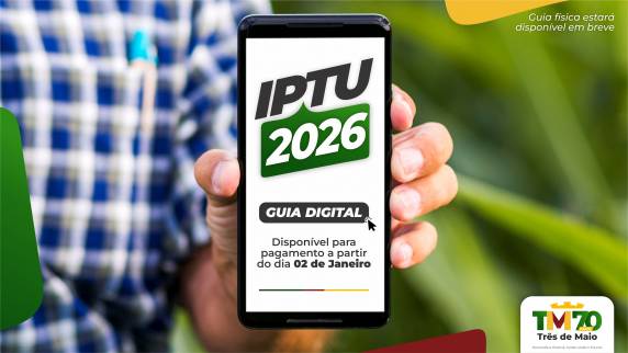 Neste primeiro momento, o carnê físico ainda não estará disponível para retirada