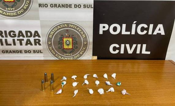 Ação conjunta durante o Plano Tático Operacional resultou na apreensão de cocaína e munições