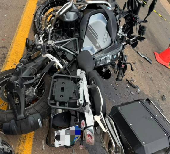 Grave acidente na RSC-153 deixa uma mulher morta e motociclista em estado grave em Passo Fundo - foto 3