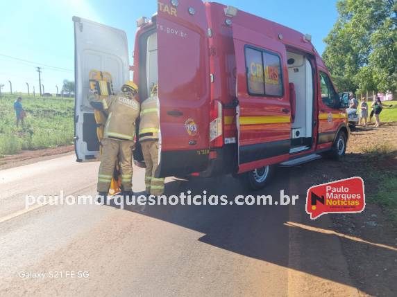 Colisão transversal deixa casal de idosos ferido na RS-342, em Independência - foto 4