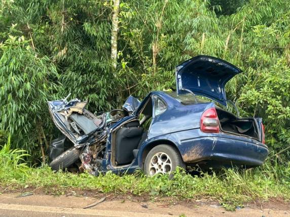 Criança morre em grave acidente na SC-154, em Passos Maia - foto 3
