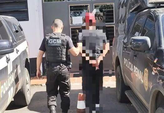 Pedido de socorro disfarçado como entrega de pizza levou a GCM a agir rapidamente, resgatar a vítima e prender o agressor em flagrante.
