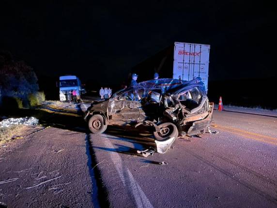 Pai e filha de um mês morrem em grave acidente na BR-285, em Carazinho - foto 3