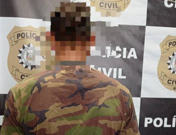 Suspeito de 44 anos possuía extensa ficha criminal e foi encaminhado ao presídio após cumprimento de mandado preventivo