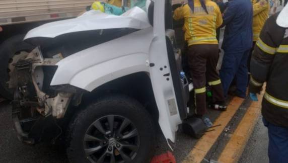 Mulher e duas crianças morrem em grave acidente na BR-282 em SC - foto 2