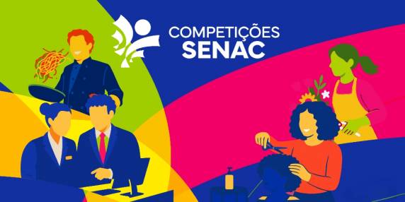 As disputas vão reunir competidores em diversas ocupações.