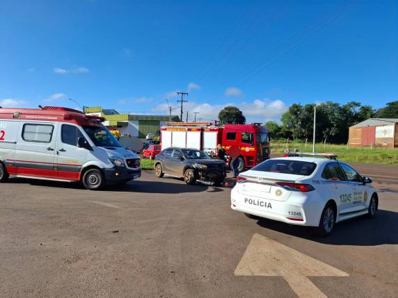 Colisão entre dois veículos deixa idoso ferido na RS-155, em Ijuí - foto 3