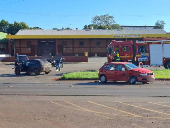 Colisão entre dois veículos deixa idoso ferido na RS-155, em Ijuí - foto 2