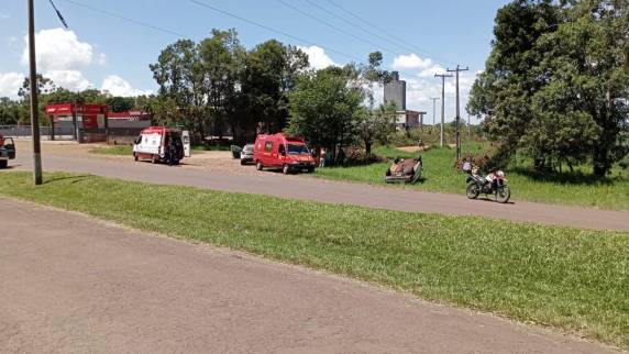 Acidente na Avenida Independência deixa quatro pessoas feridas em Palmeira das Missões - foto 2