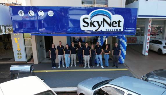 Skynet Telecom inaugura loja em Três de Maio e amplia oferta de internet fibra, telefonia e streaming na região Noroeste do RS