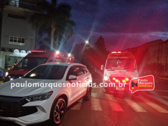 Acidente entre moto e caminhonete deixa duas adolescentes feridas em Três de Maio - foto 2