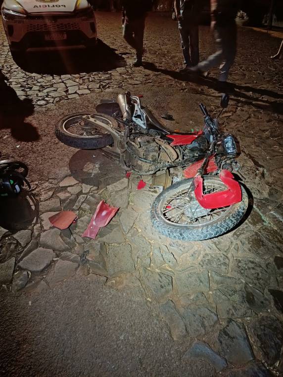 Motociclista de tele-entrega fica ferido após acidente e motorista foge sem prestar socorro, em Panambi - foto 3