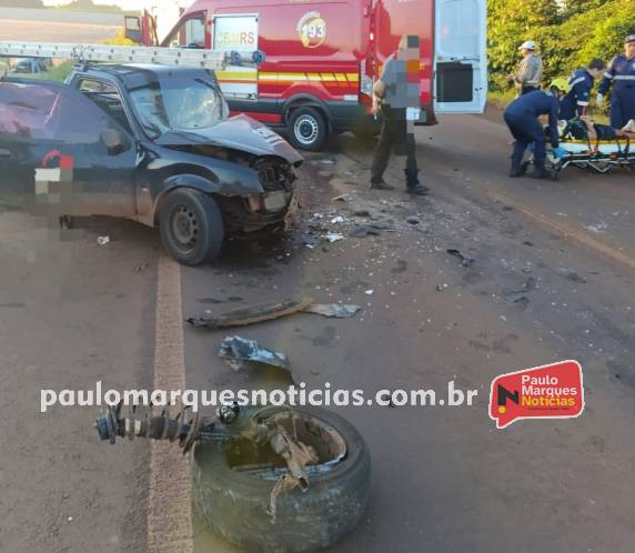 Acidente com três veículos deixa três feridos na RS-344, em Giruá - foto 4