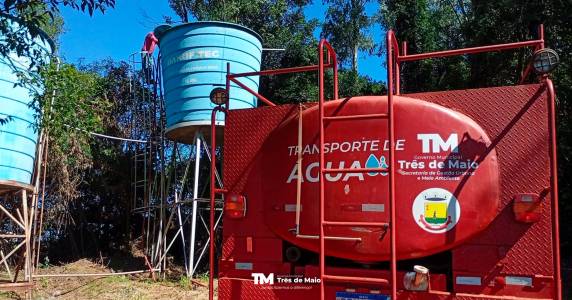 A medida emergencial foi adotada após a queima da bomba elétrica responsável pelo funcionamento do poço