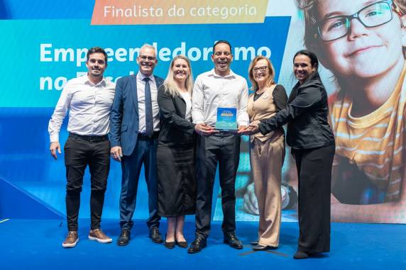 Três de Maio recebeu o prêmio SEBRAE Prefeitura Empreendedora, pelo projeto realizado na escola Bem Viver Caúna