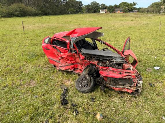 Acidente ocorreu na terça-feira (21); motorista de 63 anos morreu no local