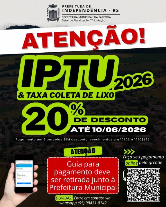 Contribuintes podem garantir o benefício até o dia 10 de junho; pagamento também pode ser feito em duas parcelas sem desconto